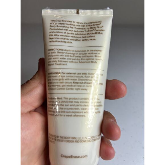 Crepe Erase Body Smoothing Pre Treatment with TRUFIRM 3.3 OZ NIP - Picture 3 of 4